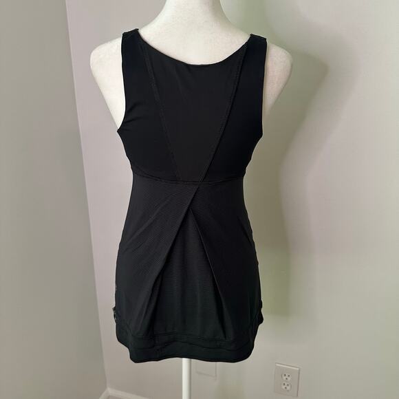 Lululemon Run Tame Me black pinstripe sleeveless tank top - Picture 4 of 9